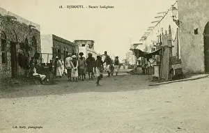 Stall: Native bazaar in Djibouti