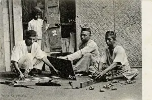 Shavings: Native Carpenters - India