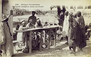 Senegalese: Native court in session - Dakar, Senegal