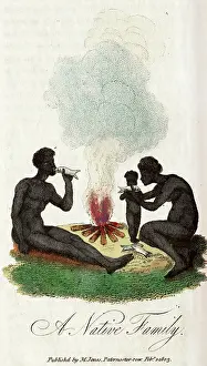 A native family