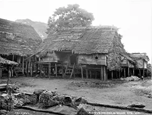 Moluccas: Native Houses, Ki Dulan, Moluccas