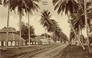 Sumatra: Native houses, Sumatra, Indonesia