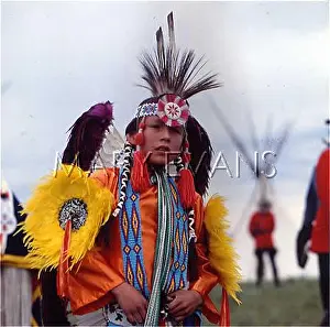 Sarcee: NATIVE SARCEE DANCER