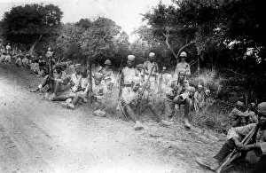 Askari: Native soldiers of the German protection force in German Eas