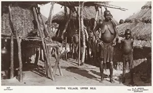 Native Village - Upper Nile, Sudan