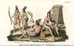 Cannibal: Natives of the island of Formosa (Taiwan)