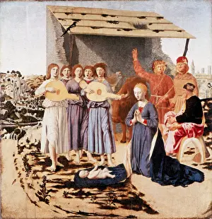 Lute: The Nativity 1470-1485: Piero della Francesca