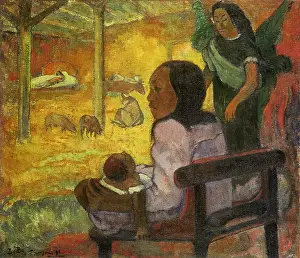 Gauguin: The Nativity, by Gauguin