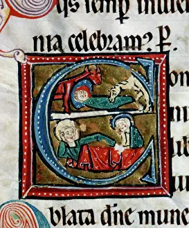 Nativity: Nativity. Miniature. Anonymous. Spain