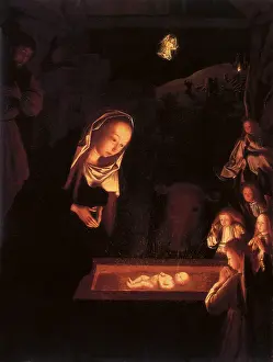 Manger: The Nativity at Night