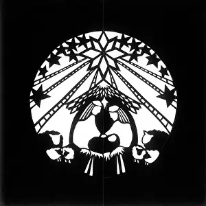 Hogarth: Nativity papercut design