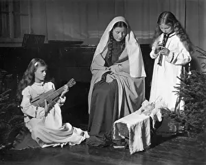 Brauchtum: Nativity Play around 1950