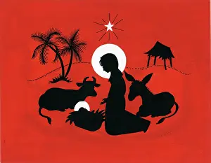 Crib: Nativity Scene