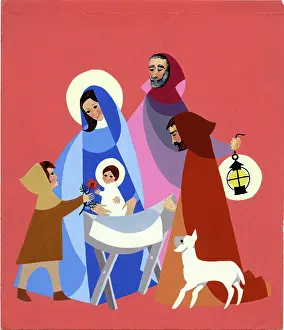 Champness: Nativity Scene with Shepherds