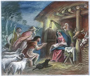 Sorrell: Nativity Scene with Shepherds