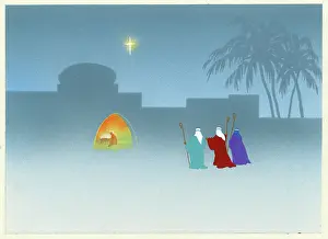Broadly: Nativity Scene with shepherds