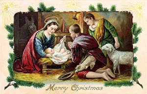 Bends: Nativity with Shepherd