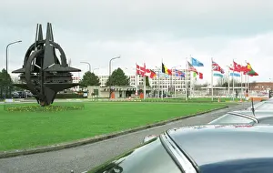 Nato: NATO headquarters in Brussels, 1995