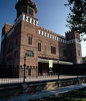 Fenced: Natural History Museum. Three Dragons Castle. Barcelona. Spa
