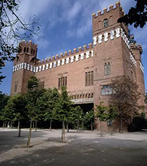 Castell: Natural History Museum. Three Dragons Castle. Barcelona. Spa