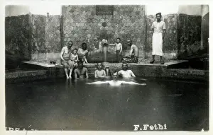 Bursa: Natural Hot Spring Bath at Bursa, Turkey
