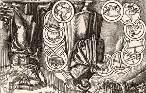 Authors: Natural sciences and Philosophy. Woodcut attributed