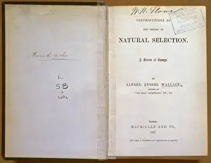 1823 1913: Natural Selection