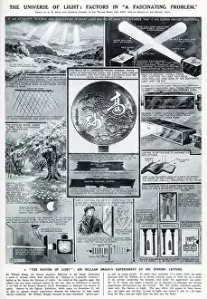 Refraction: The Nature of Light - Sir William Bragg's experiments