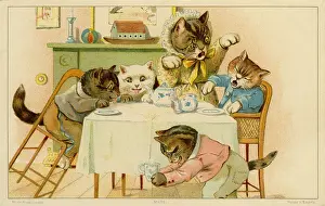 Naughtiness: Naug hty Kittens by g h Thompson