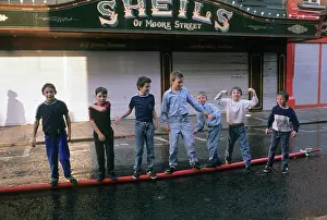 Misbehaviour: Naughty boys with hose pipe, Dublin - 2