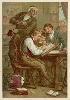 Encouraged: Naughty Schoolboy 1886
