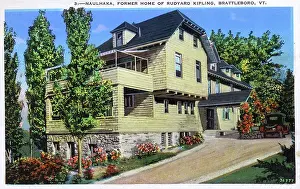 Windham: Naulhaka, Home of Rudyard Kipling, Brattleboro, Vermont, USA