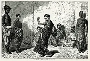 Ankles: Nautch girl dancing