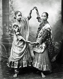Nautch: Nautch women, India