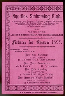 Camberwell: Nautilus Swim Club