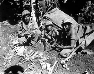 Forager: Navajo Code Talkers landed with the first Marine