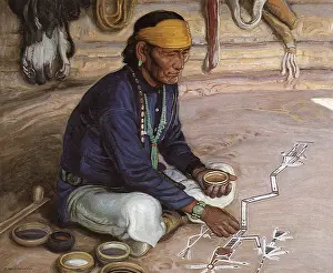Navajo: Navajo Sandpainter