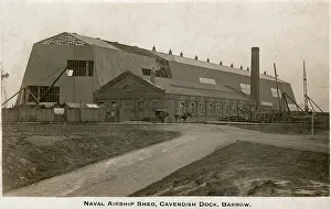 Sheds: Naval Airship Shed, Cavendish Dock, Barrow