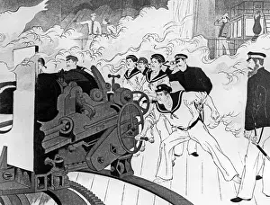 Tsushima: Naval battle of Tsushima, 27./28.05.1904