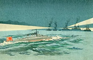Begins: Naval battle of Tsushima, 27./28.05.1904