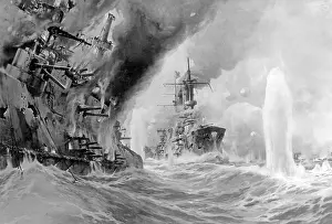 Tsushima: Naval battle of Tsushima, 27./28.05.1904
