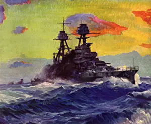 Slowly: Naval Destroyer
