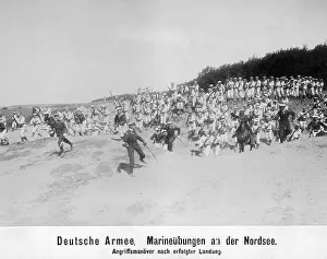 Illustrates: Naval exercises, 1900