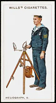 Heliograph: NAVAL HELIOGRAPH IN USE