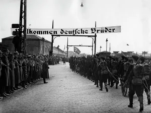 Klaipeda: Naval landing party in Memel, 1939
