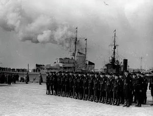 Klaipeda: Naval landing party in Memel, 1939