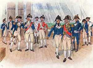Nearest: Naval Officers - circa 1800