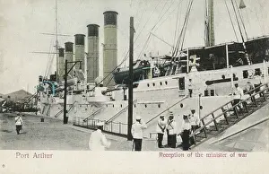 Liaoning: Naval reception at Port Arthur (Lushunkou), China