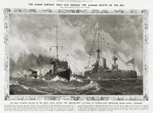 Dreadnought: Naval review - destroyers attacking a Dreadnought