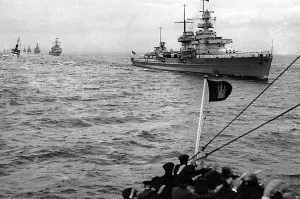 Spee: Naval review after the fleet exercises, 1936